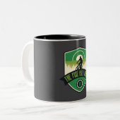 Tasse 2 Couleurs Pine Hill Trail - Massachusetts (Devant gauche)