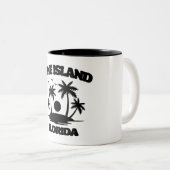 Tasse 2 Couleurs Pine Island Floride (Devant droit)