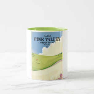 Tasse 2 Couleurs Pine Valley Comté de Camden New Jersey USA Golf