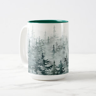 Tasse 2 Couleurs Pinède forestier