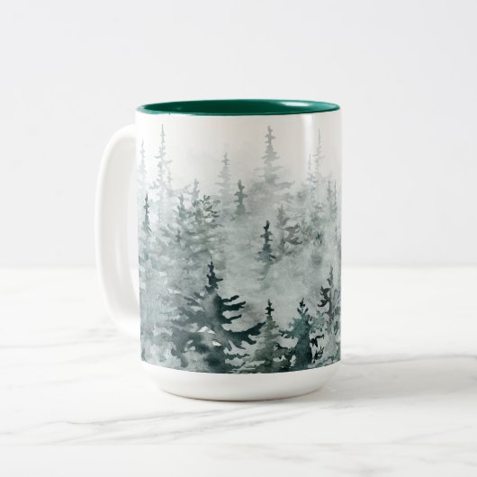 Tasse 2 Couleurs Pinède forestier (Devant gauche)