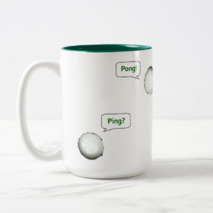 Tasse 2 Couleurs Ping-pong De Tennis De Table