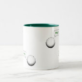 Tasse 2 Couleurs Ping Pong Drôle (Centre)