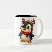 Tasse 2 Couleurs Pingouin (Devant droit)