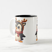 Tasse 2 Couleurs Pingouin (Devant gauche)