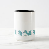 Tasse 2 Couleurs Pingouin bleu (Centre)