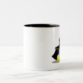Tasse 2 Couleurs Pingouin de vampire (Centre)