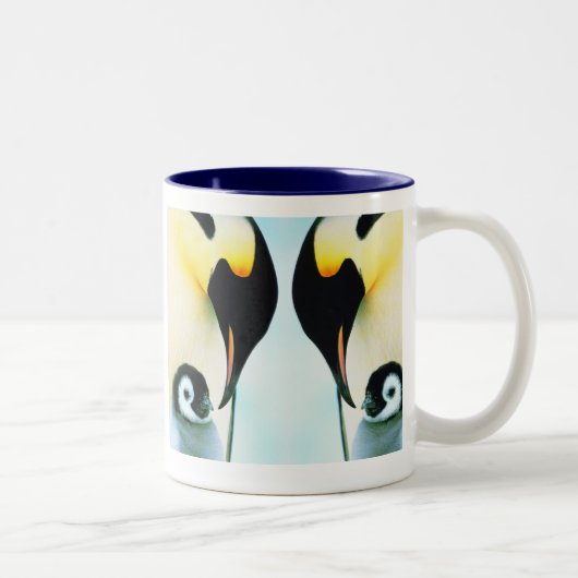 TASSE 2 COULEURS PINGOUINS (Droit)