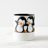 Tasse 2 Couleurs Pingouins (Centre)