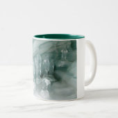 Tasse 2 Couleurs Pingouins dans la glace (Devant droit)