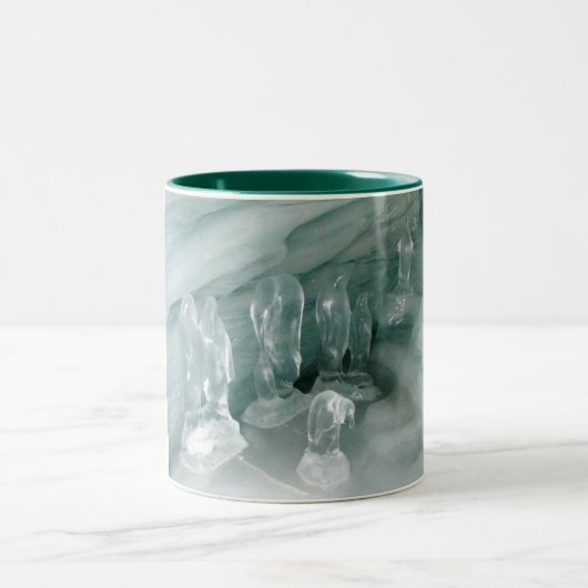 Tasse 2 Couleurs Pingouins dans la glace (Centre)