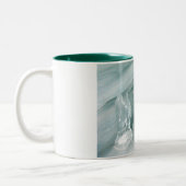 Tasse 2 Couleurs Pingouins dans la glace (Gauche)