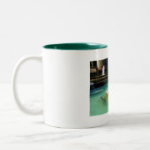 Tasse 2 Couleurs Pingouins Humboldt et fontaines (Gauche)