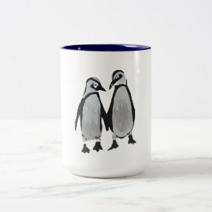 Tasse 2 Couleurs Pingouins pour enfants