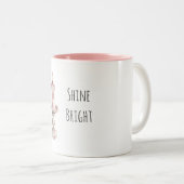 Tasse 2 Couleurs Pink Candle Flame (Devant droit)