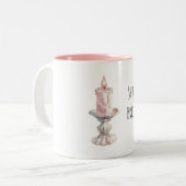 Tasse 2 Couleurs Pink Candle Flame (Devant gauche)