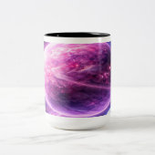 Tasse 2 Couleurs Pink Planet with Four Moons (Centre)