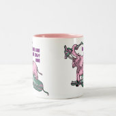 Tasse 2 Couleurs Pinky Wins par TKO (Centre)