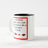 TASSE 2 COULEURS PINOCHLE (Devant gauche)