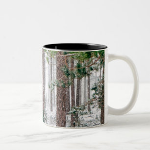 Tasse 2 Couleurs Pins neigeux