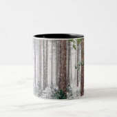 Tasse 2 Couleurs Pins neigeux (Centre)