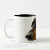 Tasse 2 Couleurs Pinscher 2 de dobermann (Gauche)
