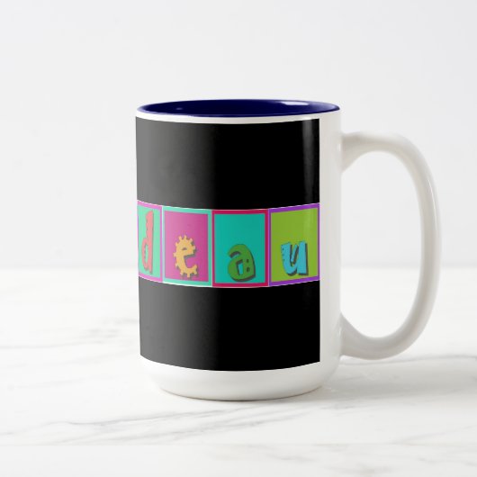 Tasse 2 Couleurs pintadeau pintadine (Droit)