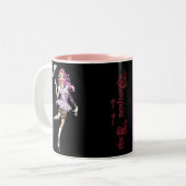 Tasse 2 Couleurs pinup sur des ancres (Devant gauche)