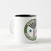 Tasse 2 Couleurs Pipeline Keystone XL (Devant gauche)