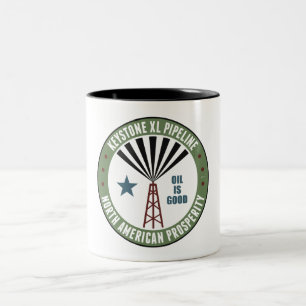 Tasse 2 Couleurs Pipeline Keystone XL