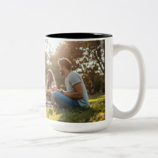 Tasse 2 Couleurs "Pique-nique d'été" "Sortie en famille" "Journée d