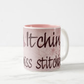 Tasse 2 Couleurs Piquer croisé (Devant droit)