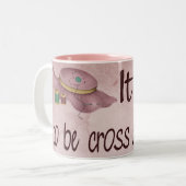 Tasse 2 Couleurs Piquer croisé (Devant gauche)