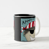 Tasse 2 Couleurs Pirate Boy Rrrrrr (Devant droit)