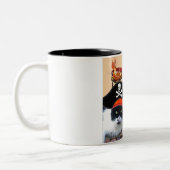 Tasse 2 Couleurs PIRATE CATS, Parlez comme un jour de pirates (Gauche)