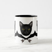 Tasse 2 Couleurs Pirate Drapeau Chat (Centre)