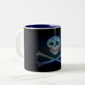 Tasse 2 Couleurs Pirate - Mug- (Devant gauche)