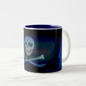 Tasse 2 Couleurs Pirate - Mug- (Devant droit)