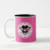 Tasse 2 Couleurs Pirate Princess Kitty Skull (Gauche)
