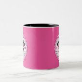 Tasse 2 Couleurs Pirate Princess Kitty Skull (Centre)