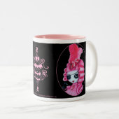 Tasse 2 Couleurs Pirate rose (Devant droit)