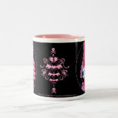 Tasse 2 Couleurs Pirate rose (Centre)