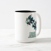 Tasse 2 Couleurs Pisces Zombie (Devant droit)