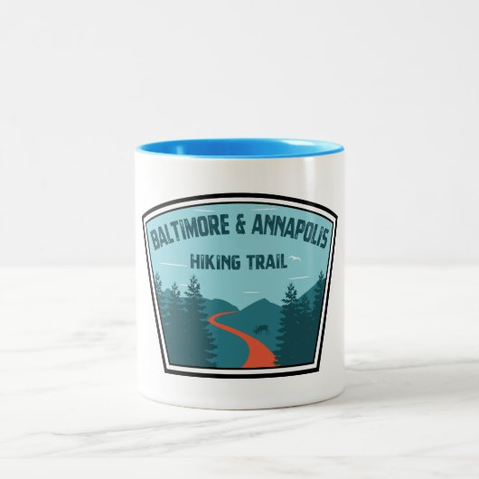 Tasse 2 Couleurs Piste Baltimore & Annapolis (Centre)