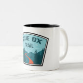 Tasse 2 Couleurs Piste Blue Ox (Devant droit)
