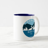 Tasse 2 Couleurs Piste Blue Ox (Devant droit)
