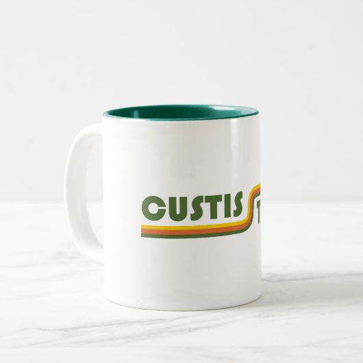 Tasse 2 Couleurs Piste Custis (Devant gauche)