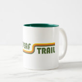 Tasse 2 Couleurs Piste de feuilles de chêne Wisconsin (Devant droit)