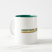 Tasse 2 Couleurs Piste d'état de Heartland (Devant gauche)