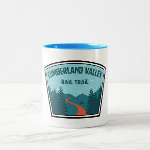 Tasse 2 Couleurs Piste ferroviaire de Cumberland Valley
